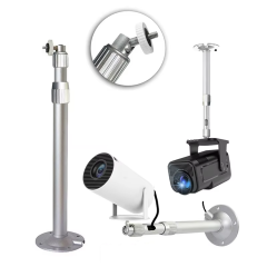 Microcase Metal Uzayabilen Döner Başlıklı CCTV Kamera Projeksiyon Duvara Monte Askı Aparatı-AL5282