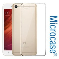 Microcase Redmi Note 5A Prime İnce Silikon Kılıf+Tam Kaplayan Cam