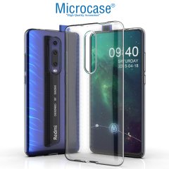Microcase Xiaomi Mi 9T Ultra İnce 0.2 mm Soft Silikon Kılıf + Tempered Glass Cam Koruma (SEÇENEKLİ)