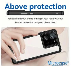 Microcase Oneplus Ace 2 Pro Ultra Shield Serisi Darbeye Dayanıklı Yarı Esnek Plastik TPU Kılıf - AL8100 Füme