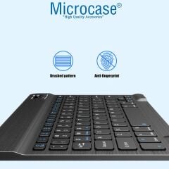 Microcase Lenovo Tab M8 4.Nesil 8'' Tablet için Bluetooth Klavye + Mouse + Tablet Standı - AL2765
