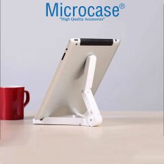 Microcase Lenovo Tab M8 4.Nesil 8'' Tablet için Touchpad Bluetooth Klavye 24 cm (TR Sticker) + Bluetooth Mouse + Stand - AL2766