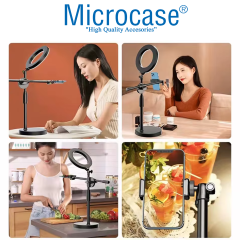 Microcase Taşınabilir 360 Döner Başlıklı Ürün Çekim Standı- AL5277