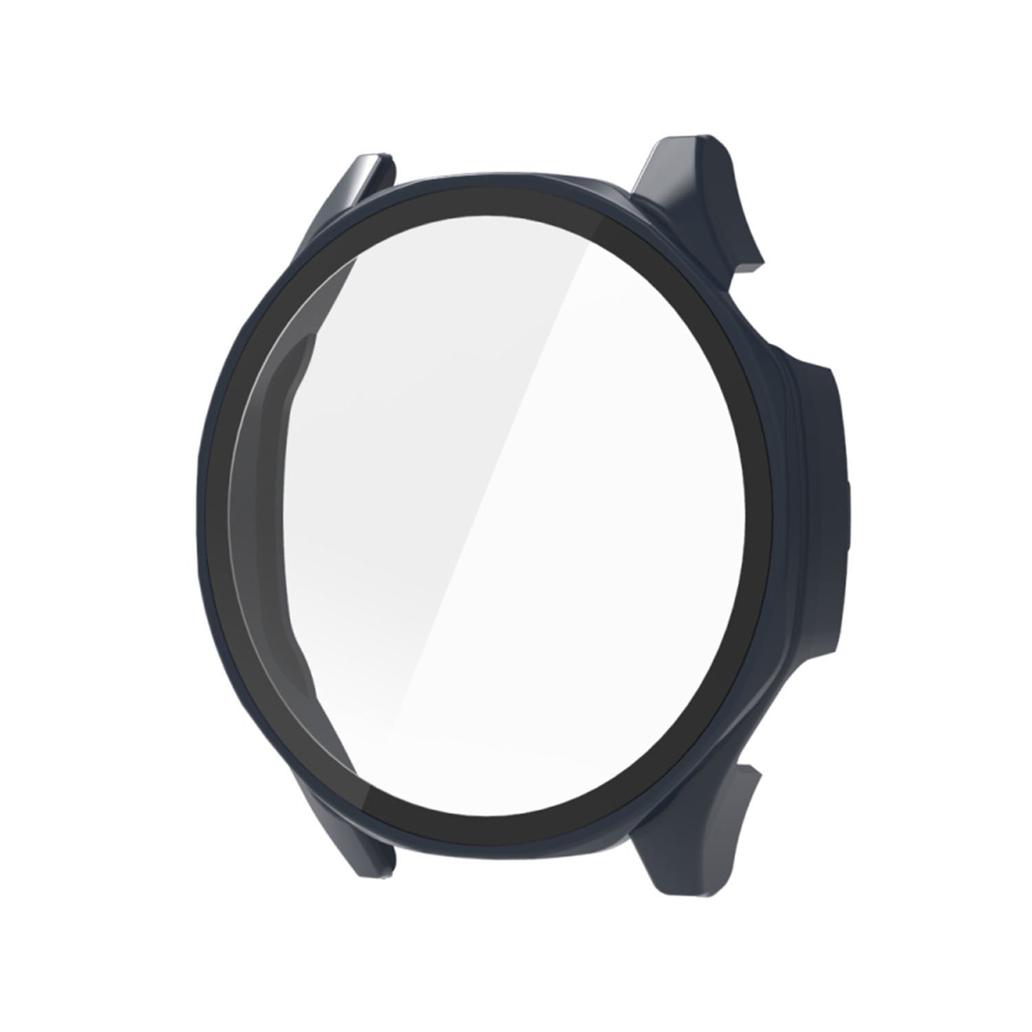 Microcase Huawei Watch GT 5 46mm için     Ekran Korumalı Sert Rubber Kılıf - AL3173