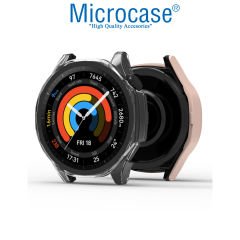 Microcase Huawei Watch GT 5 46mm için     Ekran Korumalı Sert Rubber Kılıf - AL3173