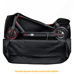 Microcase Katlanabilir Gidona Asılabilen Omuz ve El Askılıklı Scoter Taşıma Çantası 150x55x40 CM AL5533