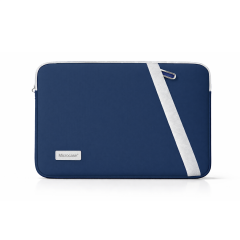Microcase Samsung Galaxy Tab A7 SM-T500 10.4'' ile Uyumlu Çok Amaçlı Sleeve Tipi 10-11 inch Tablet Çantası Lacivert AL5538