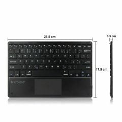 Microcase xiaomi pad 6 / pad 6 pro 11 inch Tablet Bluetooth Touchpad Klavye 25 cm (TR Sticker) + Tablet Standı - AL2758