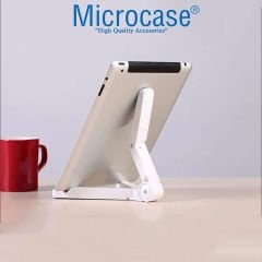 Microcase Acer Iconia Tab P10 10.4'' Tablet için Bluetooth Klavye + Mouse + Tablet Standı - AL2765