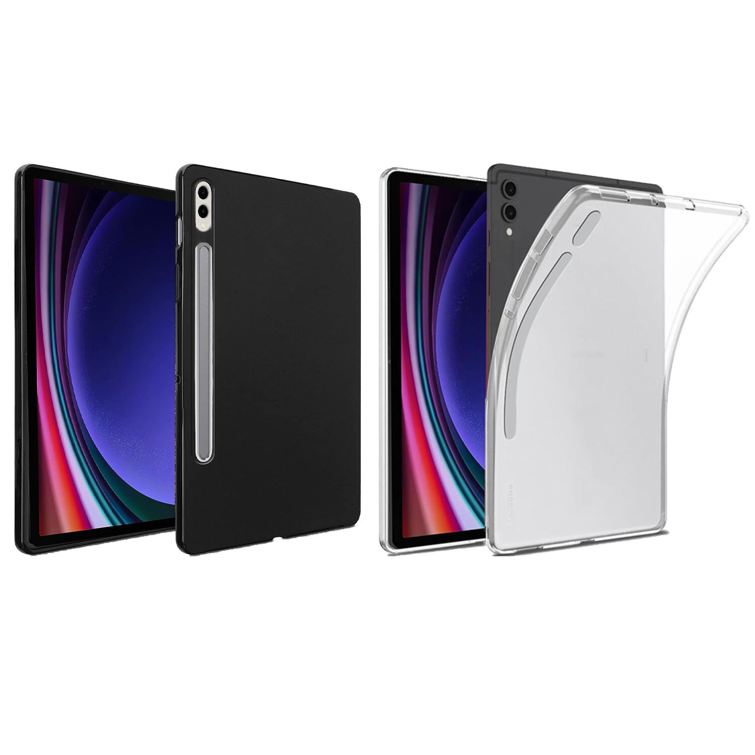 Microcase Samsung Galaxy Tab S9 11 inch Tablet TPU Silikon Kılıf - AL8103 Buzlu Şeffaf