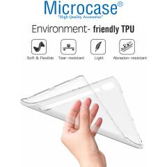Microcase Samsung Galaxy Tab S9 11 inch Tablet TPU Silikon Kılıf - AL8103 Buzlu Şeffaf