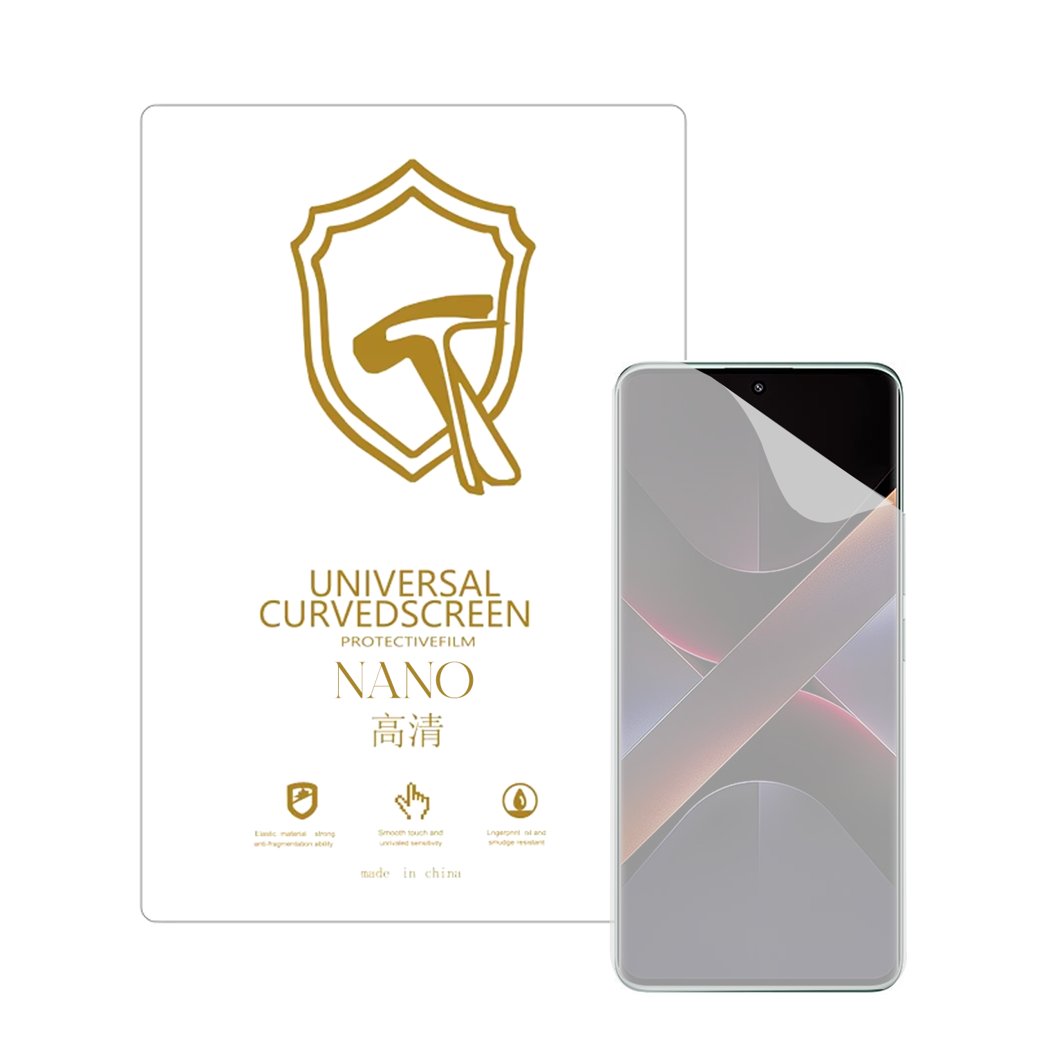 Microcase Xiaomi Redmi Poco X7/Redmi Note 14 Pro 5G ile Uyumlu Full Tpu Nano Ön Ekran Koruma Filmi - EKM101