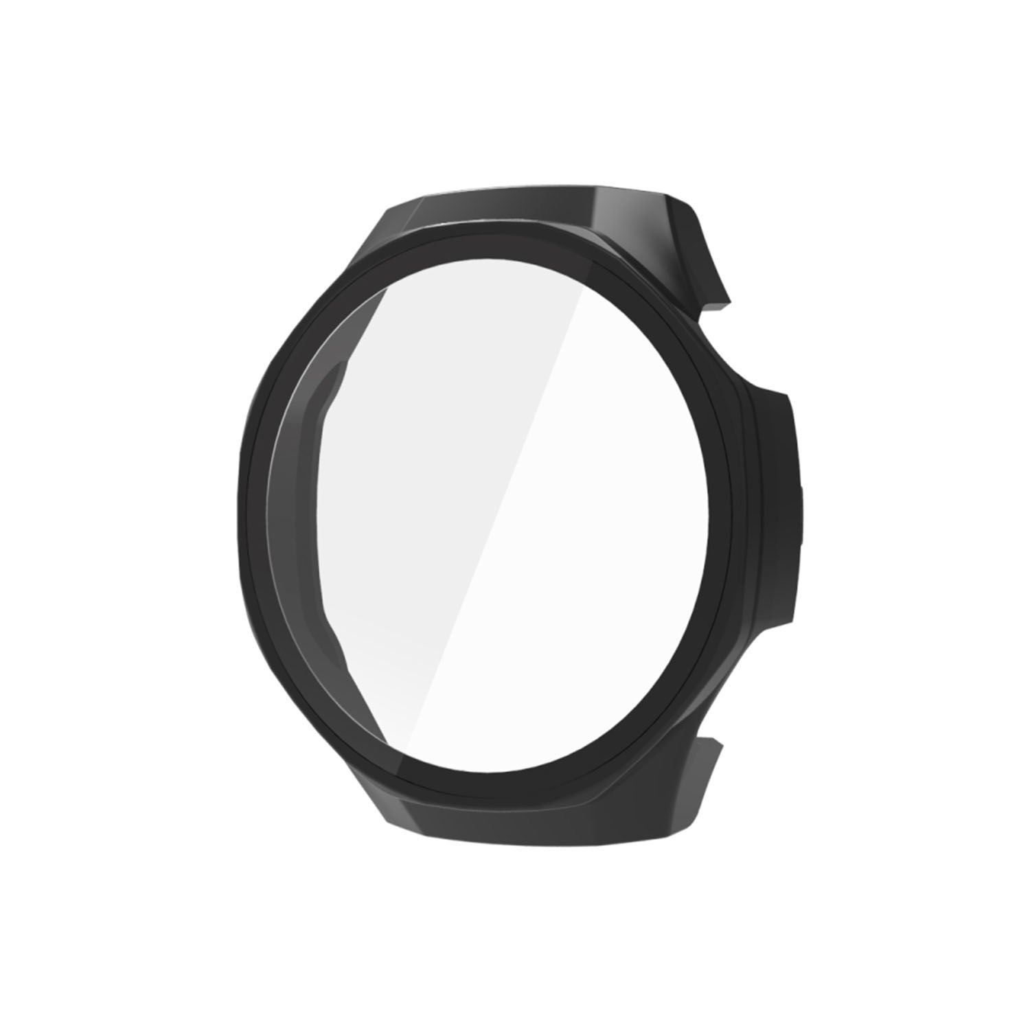 Microcase Huawei Watch GT 5 Pro  46mm için     Ekran Korumalı Sert Rubber Kılıf - AL3173