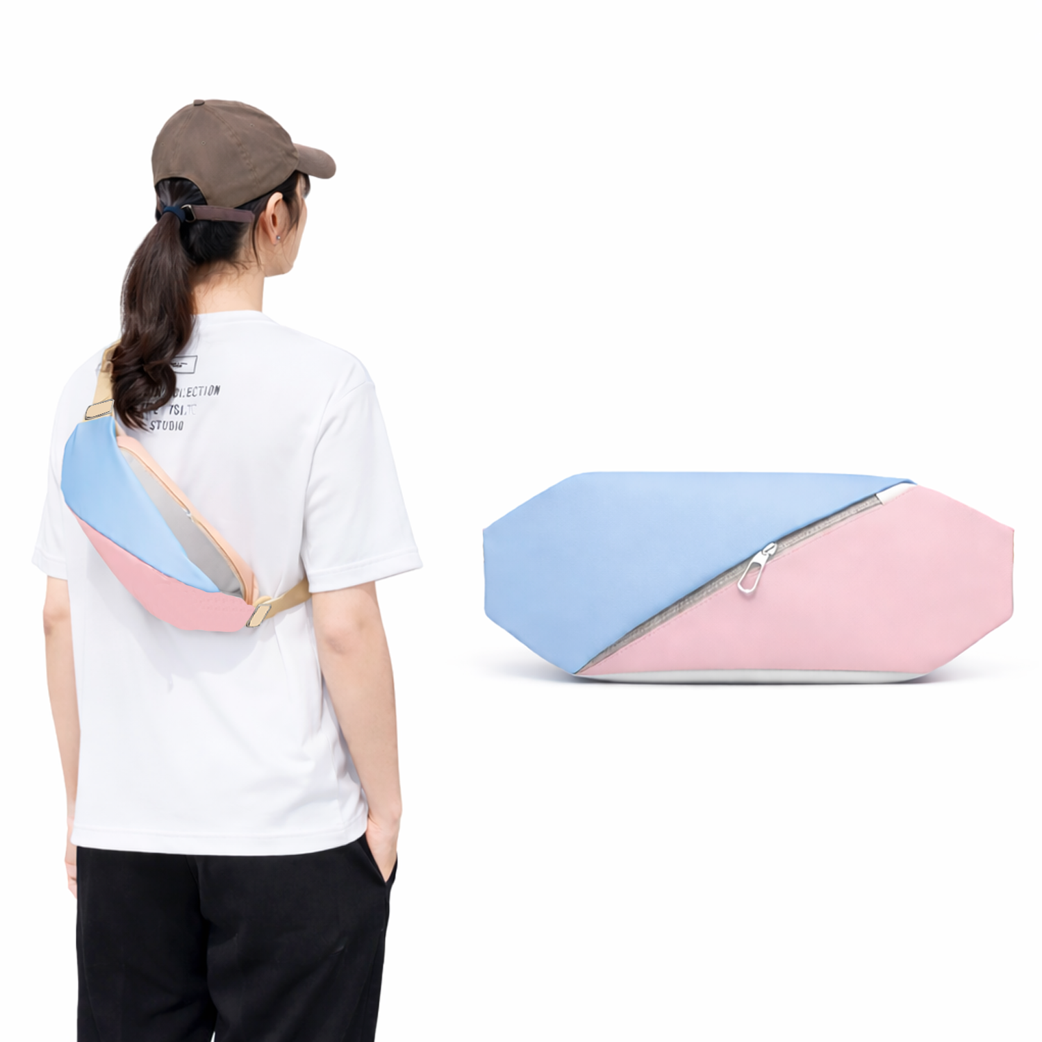 Microcase 2 Bölmeli Günlük Kullanım Çapraz Omuz Askılıklı Çanta AL5535