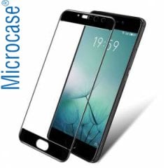 Microcase Meizu Pro 7 Plus İnce Silikon Kılıf+Tam Kaplayan Cam