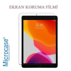 Microcase iPad 7.Nesil 10.2 2019 Delüx Serisi Universal Standlı Deri Kılıf - Kırmızı + Ekran Koruma Filmi