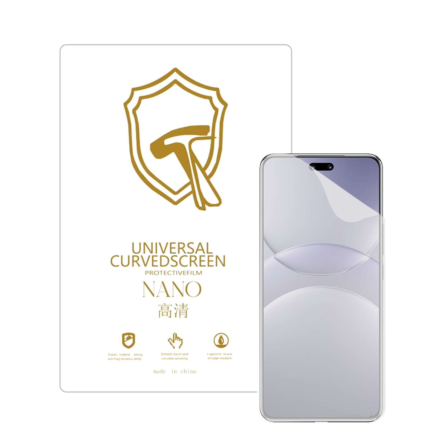 Microcase Huawei Nova 13 Pro ile Uyumlu Full Tpu Nano Ön Ekran Koruma Filmi - EKM101