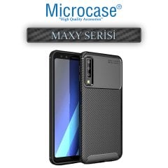 Samsung Galaxy A7 2018 Maxy Serisi Silikon Kılıf + CAM (SEÇİN)