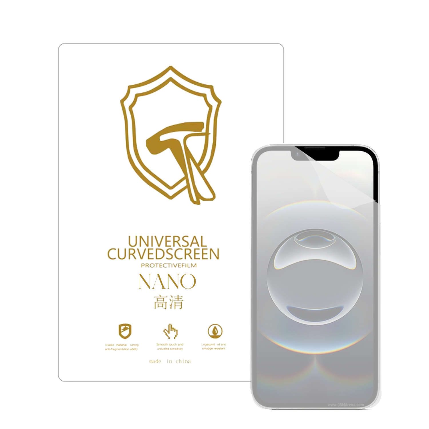 Microcase Iphone 16E ile Uyumlu Full Tpu Nano Ön Ekran Koruma Filmi - EKM101
