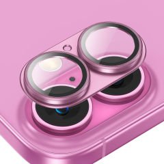 Microcase Iphone 16/16 Plus  Kamera Camı Lens Koruyucu Halka Set - AL3130