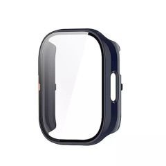 Microcase Xiaomi Redmi Watch 5 Lite  için     Ekran Korumalı Sert Rubber Kılıf - AL3173