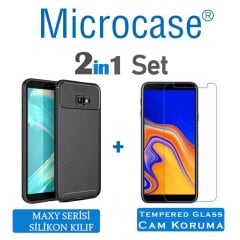 Samsung Galaxy J4 Plus Maxy Serisi Silikon Kılıf + CAM (SEÇİN)