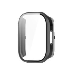 Microcase Xiaomi Redmi Watch 5 Lite  için     Ekran Korumalı Sert Rubber Kılıf - AL3173