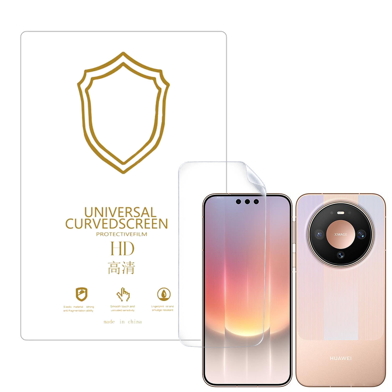 Microcase Huawei Mate 90 ile Uyumlu Full Tpu Nano Ön Ekran Koruma Filmi - EKM101