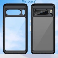 Microcase Google Pixel 8 Pro Shield Serisi Darbeye Dayanıklı Yarı Esnek Plastik TPU Kılıf - AL8100