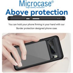 Microcase Google Pixel 8 Pro Shield Serisi Darbeye Dayanıklı Yarı Esnek Plastik TPU Kılıf - AL8100
