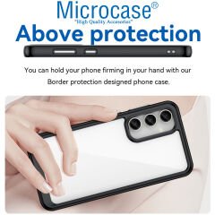 Microcase Google Pixel 8 Pro Shield Serisi Darbeye Dayanıklı Yarı Esnek Plastik TPU Kılıf - AL8100 Füme