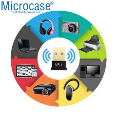 Microcase Mini v5.1 USB Bluetooth Dongle 5.1 Bluetooth Adaptör - AL3077