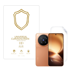 Microcase Vivo X500 Pro Max ile Uyumlu Full Tpu Nano Ön Ekran Koruma Filmi - EKM101