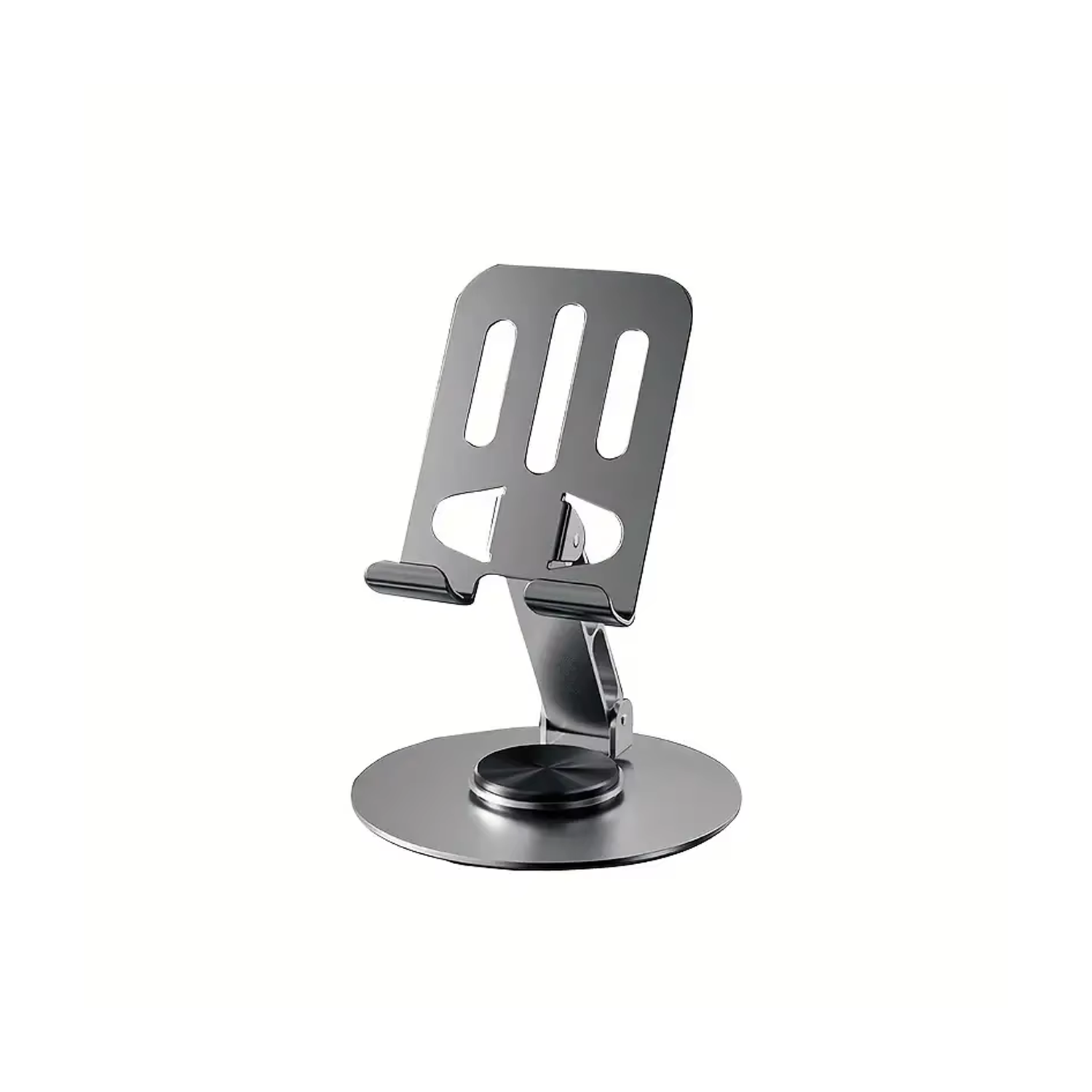 Microcase 360 Döner Başlıklı ve Görüş Açısı Ayarlanabilir Metal Telefon Standı Gri AL5341
