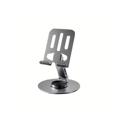 Microcase 360 Döner Başlıklı ve Görüş Açısı Ayarlanabilir Metal Telefon Standı Gri AL5341