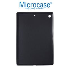 Microcase Apple iPad 8.Nesil 10.2 Silikon Tpu Soft Kılıf - Şeffaf + Nano Esnek Ekran Koruma Filmi
