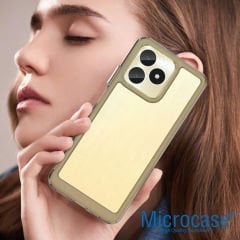 Microcase Realme Note 50 / Realme C53 4G  Shield Serisi Darbeye Dayanıklı Yarı Esnek Plastik Tpu Kılıf - AL8100