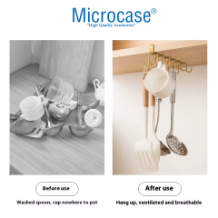 Microcase Dolap Raf Altı Bardak Ve Mutfak Eşyası Askılığı Düzenleyici AL5342
