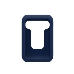 Microcase Oppo Watch Free Önü Açık Tasarım Silikon Kılıf - Lacivert