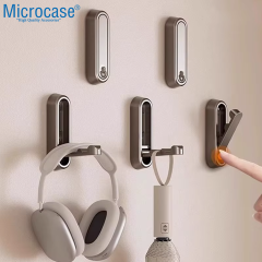 Microcase Çinko Kaplama Bas Açıl Pratik Askılık Anahtar Şapka Eşya Havlu vb Askılık - AL5182 2 ADET