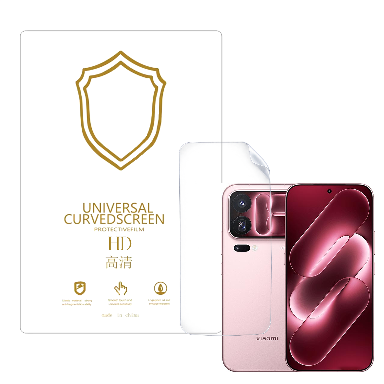 Microcase Xiaomi 18 Pro ile Uyumlu Full Tpu Nano Ön Ekran Koruma Filmi - EKM102