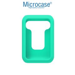 Microcase Oppo Watch Free Önü Açık Tasarım Silikon Kılıf - Mint Yeşil