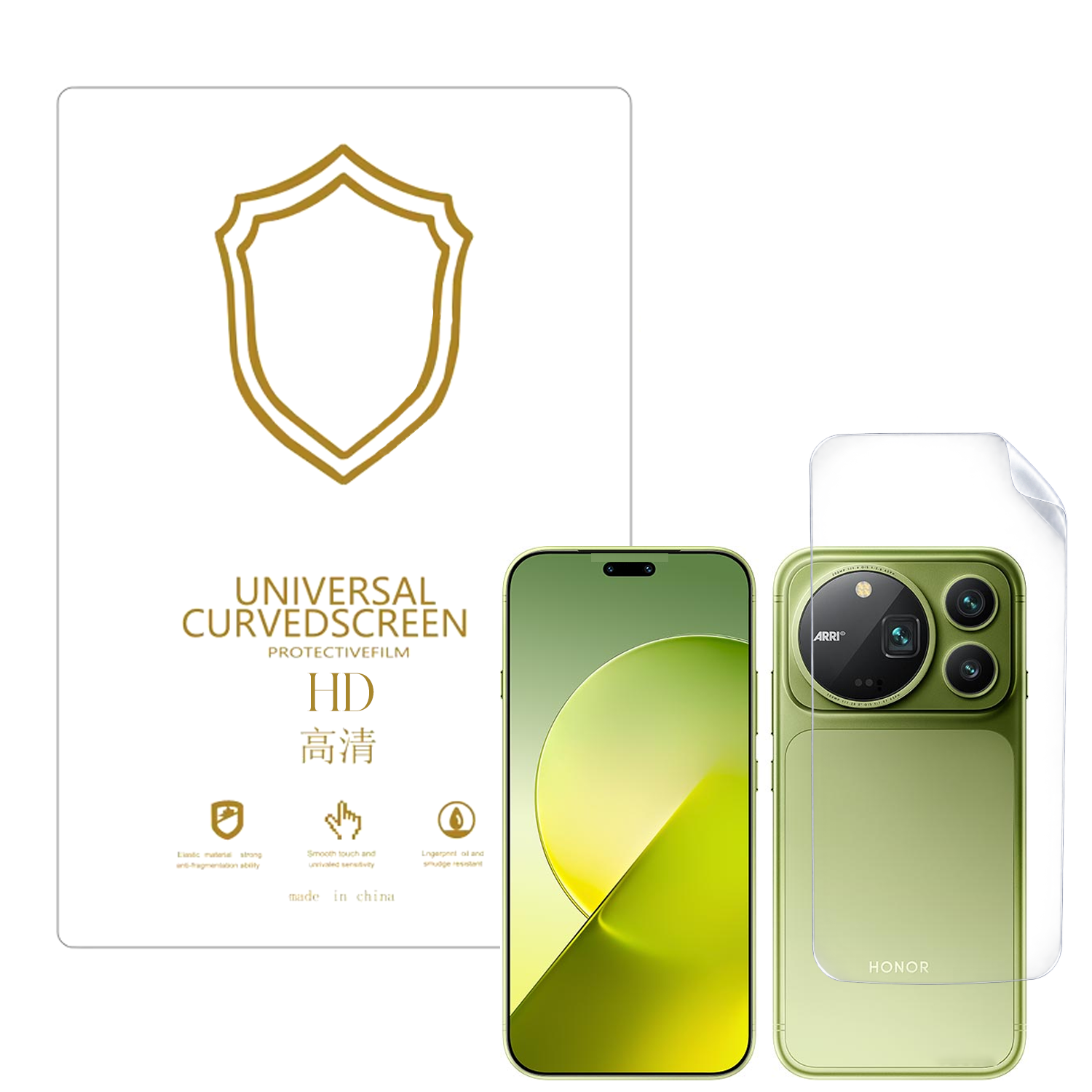 Microcase Honor Magic 9 Pro Max ile Uyumlu Full Tpu Nano Ön Ekran Koruma Filmi - EKM102