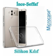 Microcase Huawei MATE 10 Pro İnce Silikon Kılıf + Tam Kaplama Cam