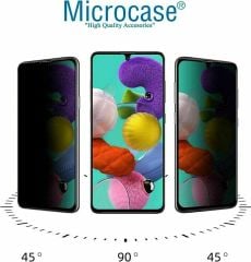 Microcase Realme GT6T / G6T / GT NEO 6 SE Privacy Gizlilik Filtreli Tam Kaplayan Tempered Cam - AL3125