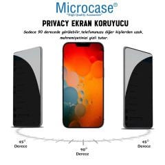 Microcase Samsung Galaxy S24 FE ile uyumlu Privacy Gizlilik Filtreli Hayalet Nano Ekran Koruyucu - EKM110