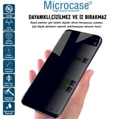 Microcase Samsung Galaxy S24 FE ile uyumlu Privacy Gizlilik Filtreli Hayalet Nano Ekran Koruyucu - EKM110