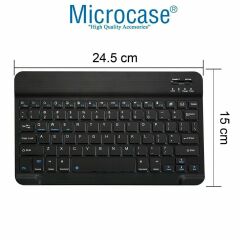 Microcase Xiaomi Redmi Pad 10.61 Tablet Tablet Çanta + Bluetooth Klavye + Mouse + Tablet Standı - AL8112