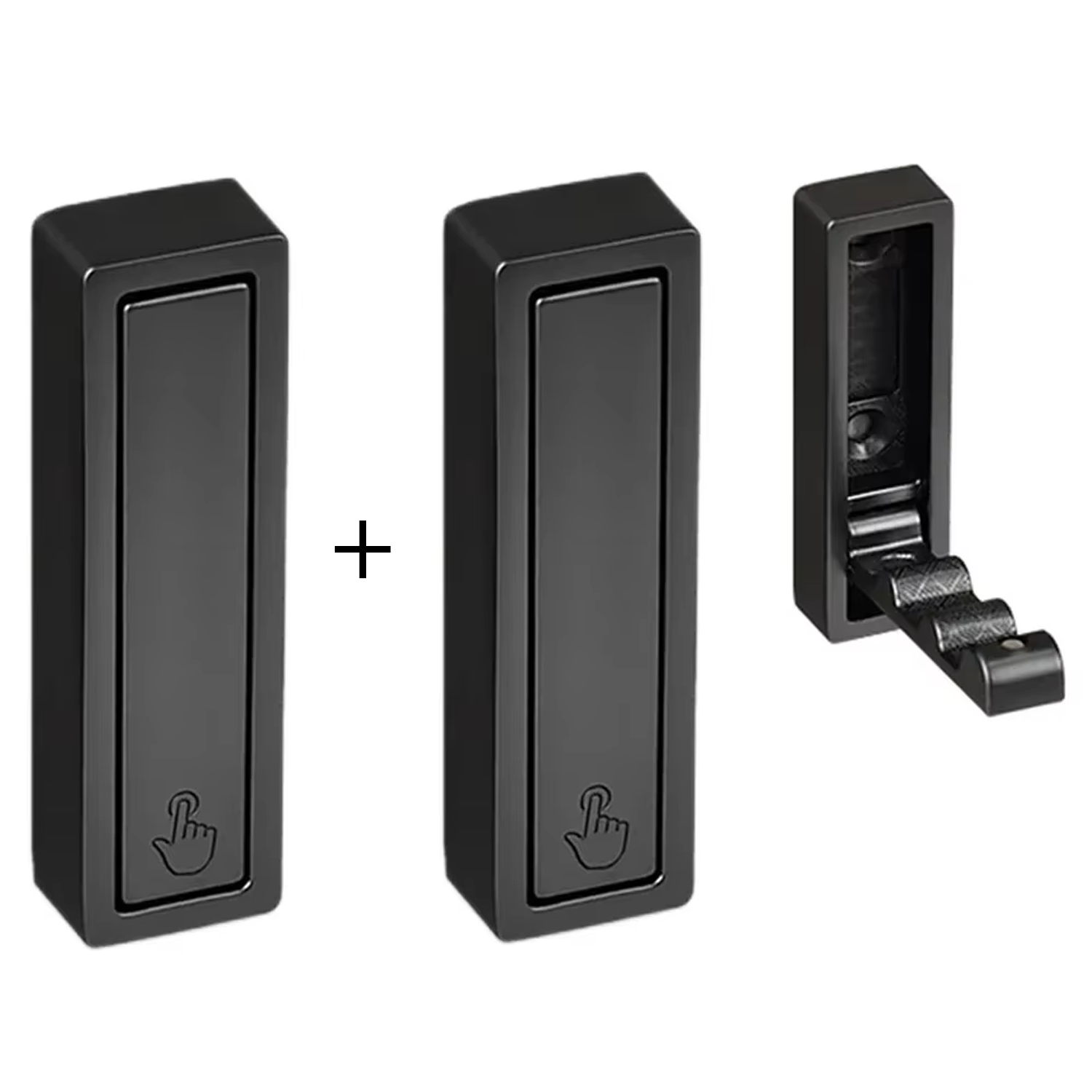 Microcase Çinko Kaplama Bas Açıl Pratik Askılık Anahtar Şapka Eşya Havlu vb Askılık - AL5181 2 ADET