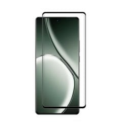 Microcase Realme GT6T / G6T / GT NEO 6 SE 3D Curved Tam Kaplayan Kavisli Tempered Cam Ekran Koruyucu - AL3282